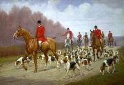 unknow artist Classical hunting fox, Equestrian and Beautiful Horses, 176. USA oil painting artist